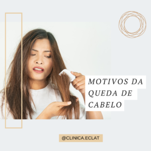 Motivos da queda de cabelo